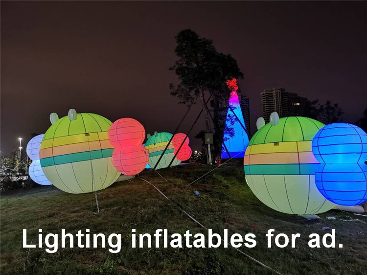 Lighting inflatables Application