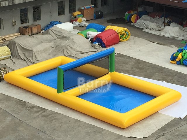 Commercial Grade PVC Inflatable Volleyball Court Outdoor Volleyball Pool,  Beach Water Volleyball Field for Sport Game free ship