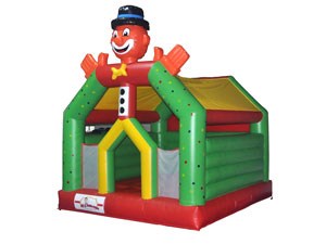 High Quality Clown Inflatable Moon Jumper Inflatable Bounce House For Sale BY-BH-006