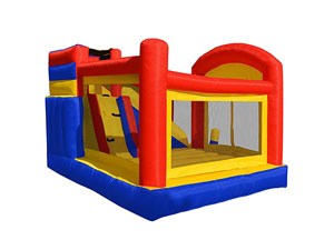 Best Quality China Inflatable Bounce House With Slide For Sale BY-IC-013