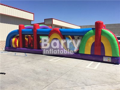 China manufacturer giant obstacle course inflatable for sale BY-OC-024