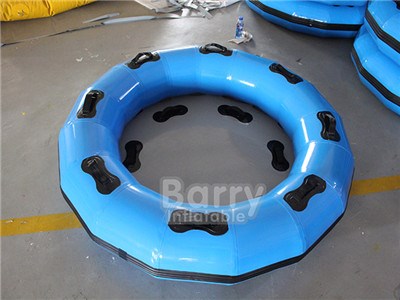 Pvc Blue Inflatable Swimming Pool Water park Tube For Adult BY-WT-62