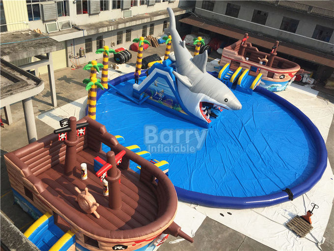 inflatable sharp water park